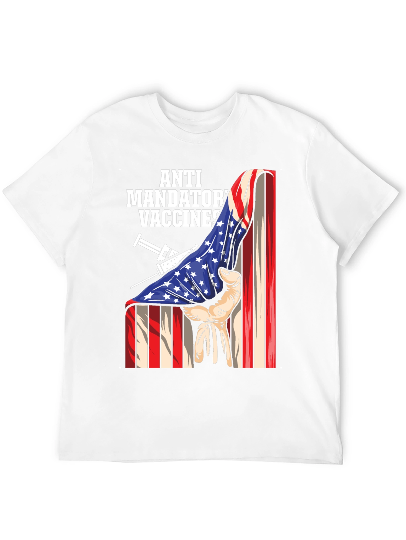 Anti Mandatory Vaccines T-Shirt - Patriotic