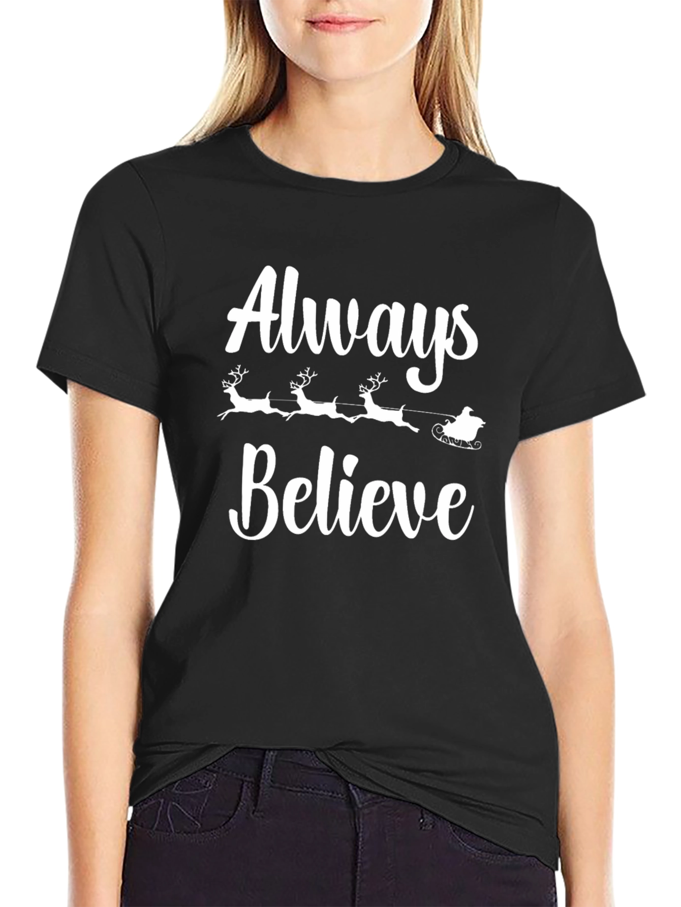 Always Believe Christmas T-Shirt