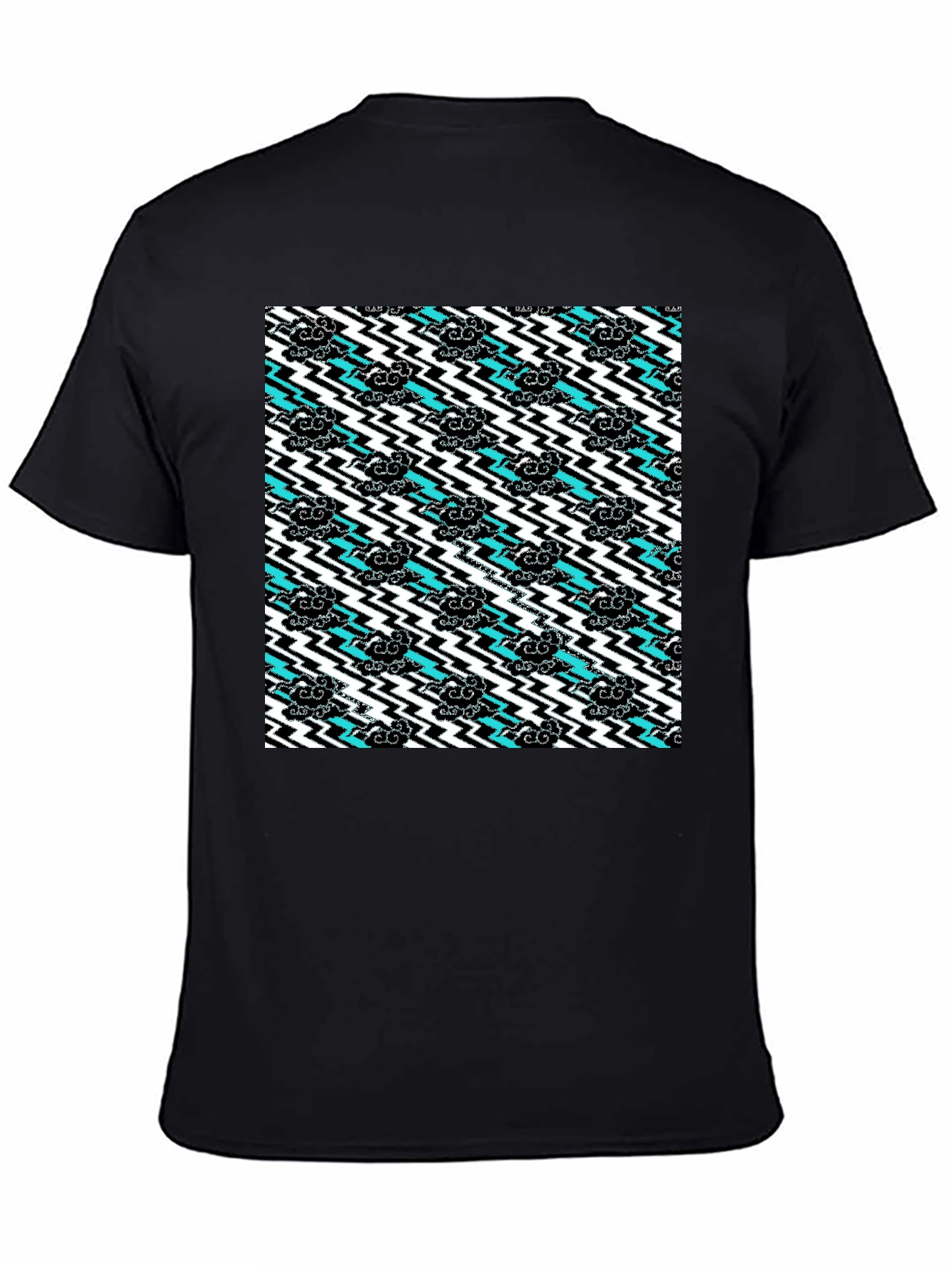 Abstract Cloud & Lightning T-Shirt