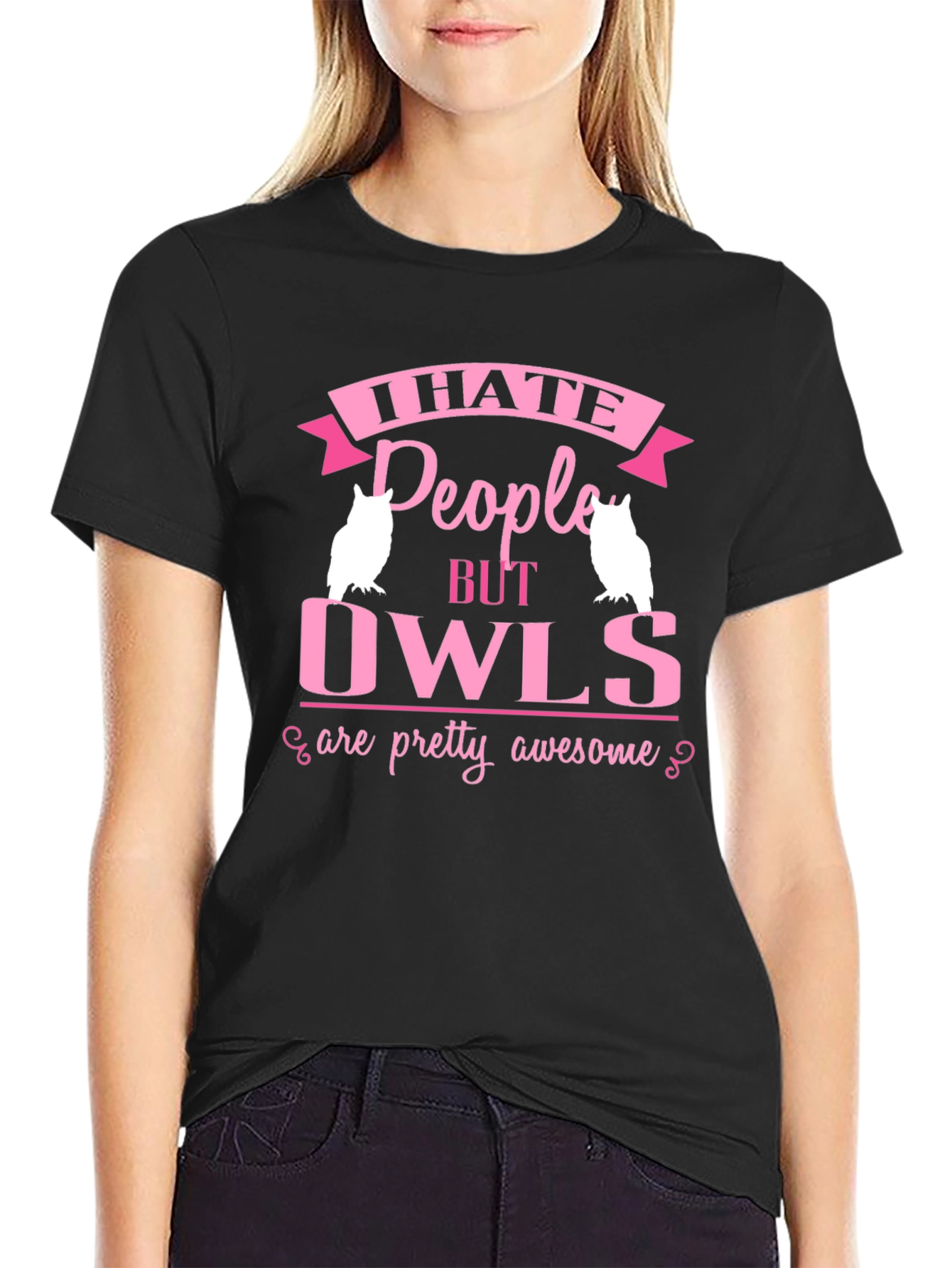I Hate People But Owls T-Shirt