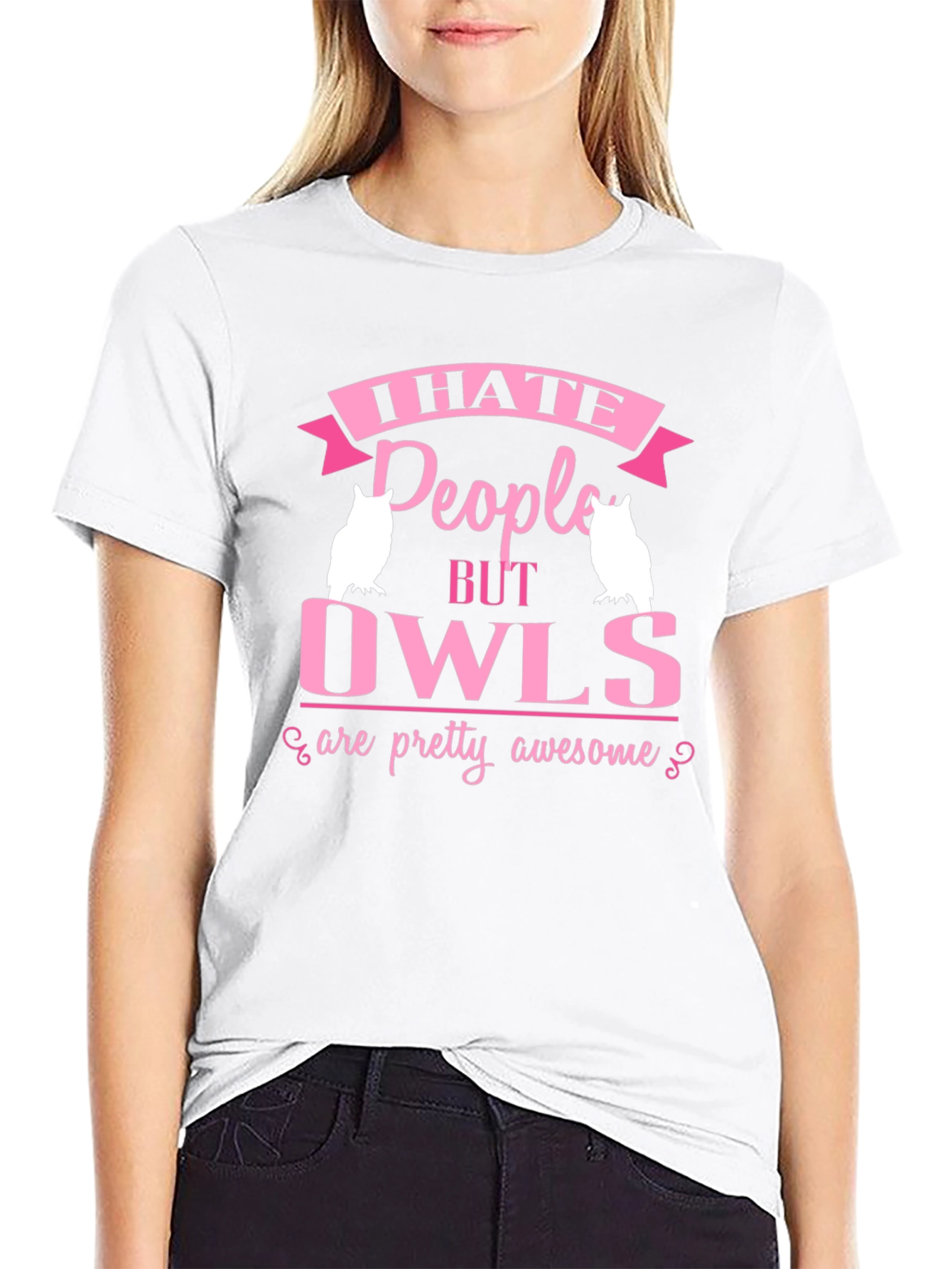 I Hate People But Owls T-Shirt