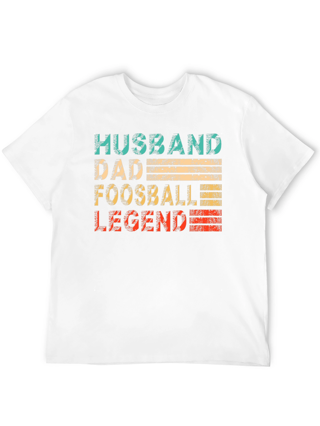 Husband Dad Foosball Legend Graphic T-Shirt