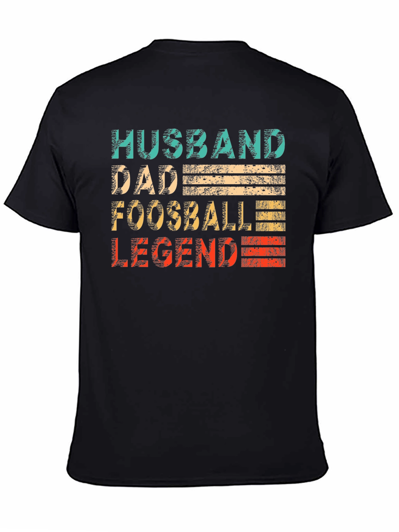 Husband Dad Foosball Legend Graphic T-Shirt