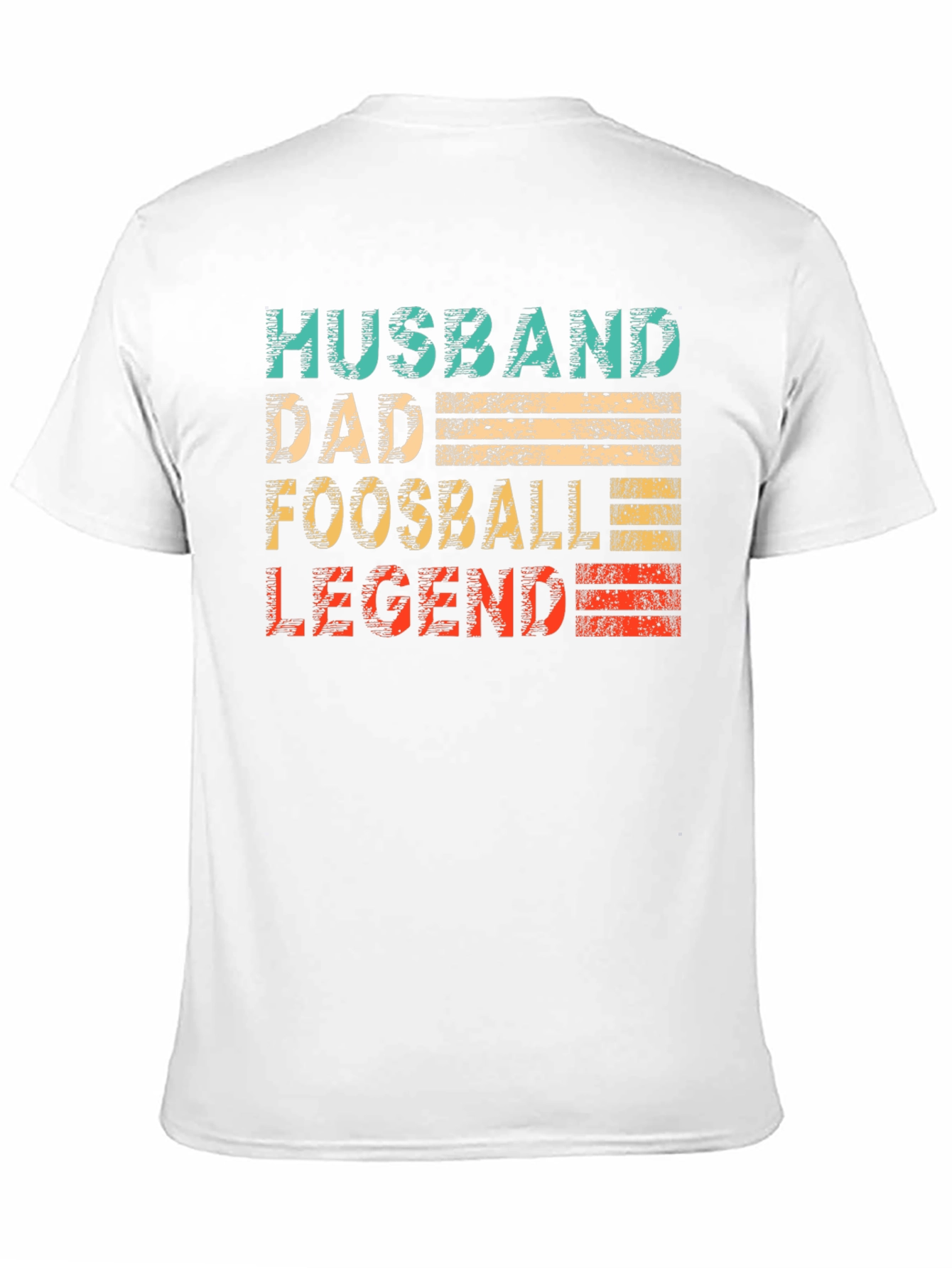 Husband Dad Foosball Legend Graphic T-Shirt