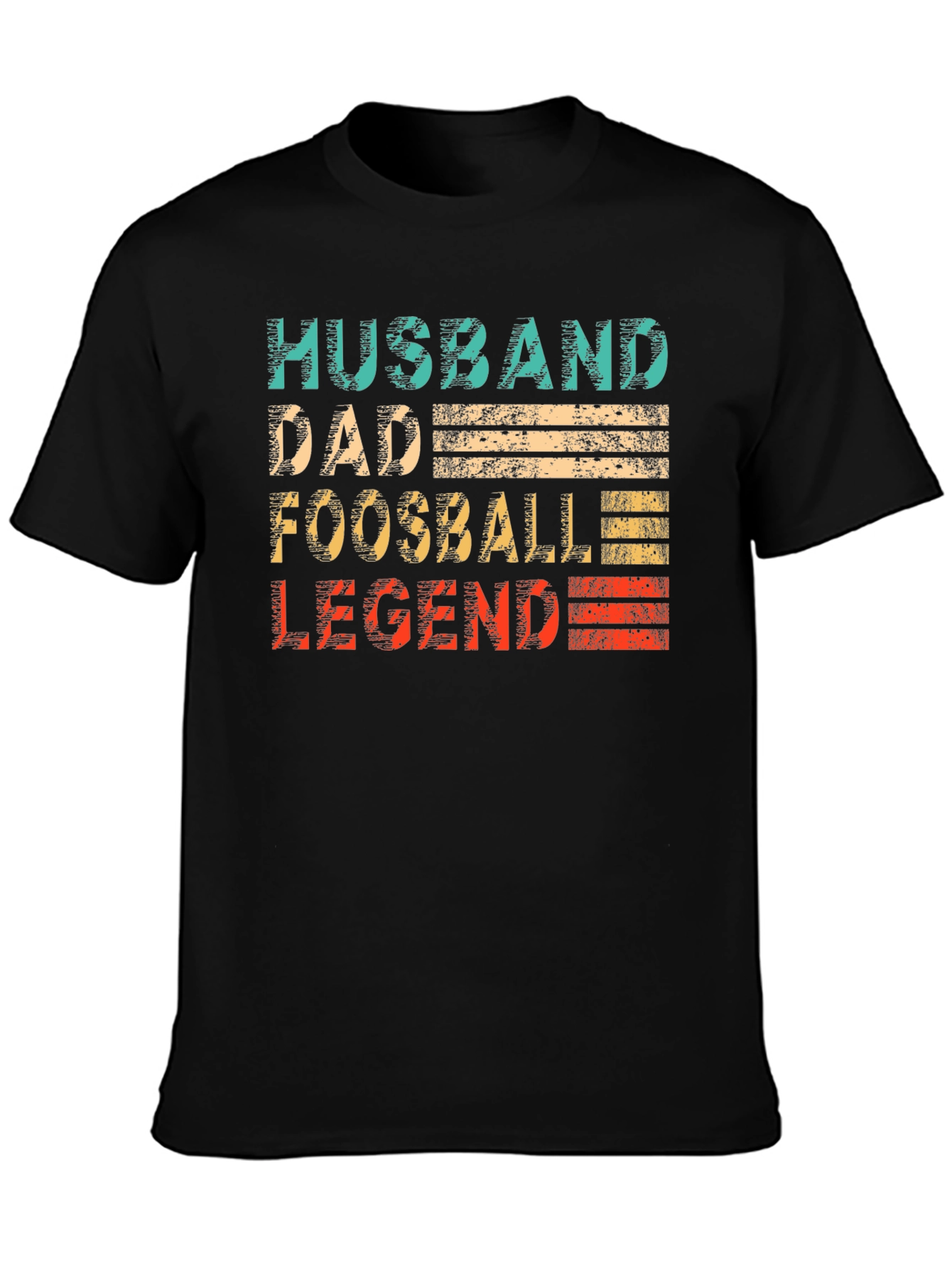 Husband Dad Foosball Legend Graphic T-Shirt