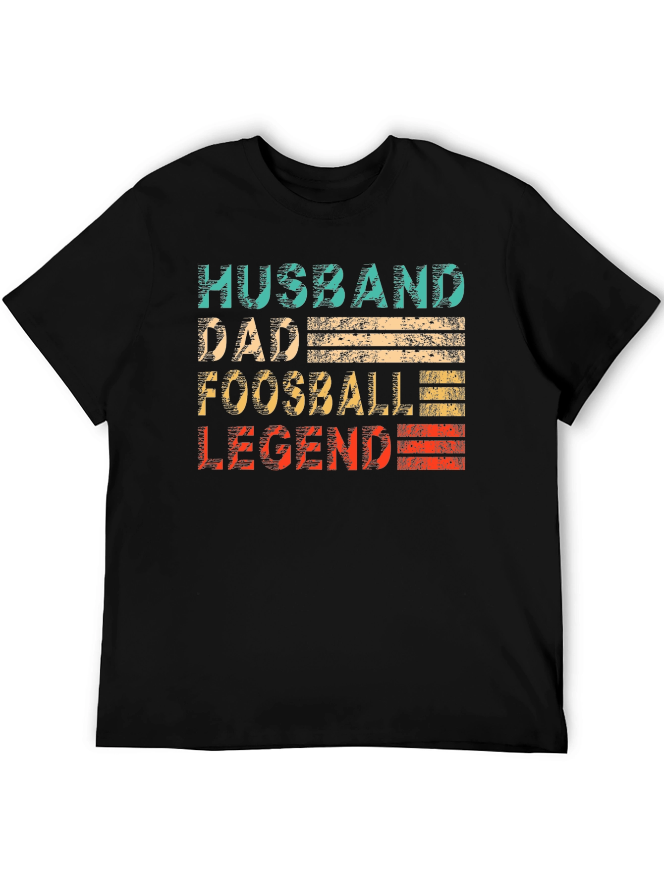 Husband Dad Foosball Legend Graphic T-Shirt