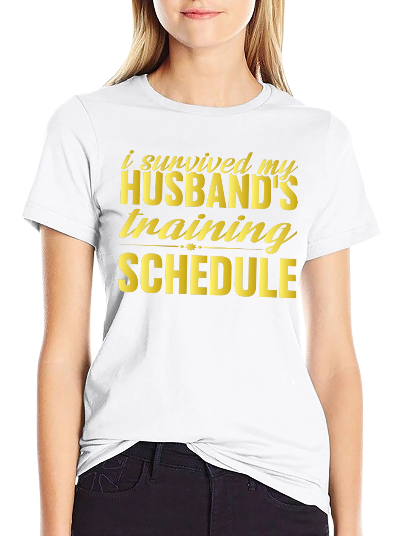 Husbands Training Schedule Survivor T-Shirt