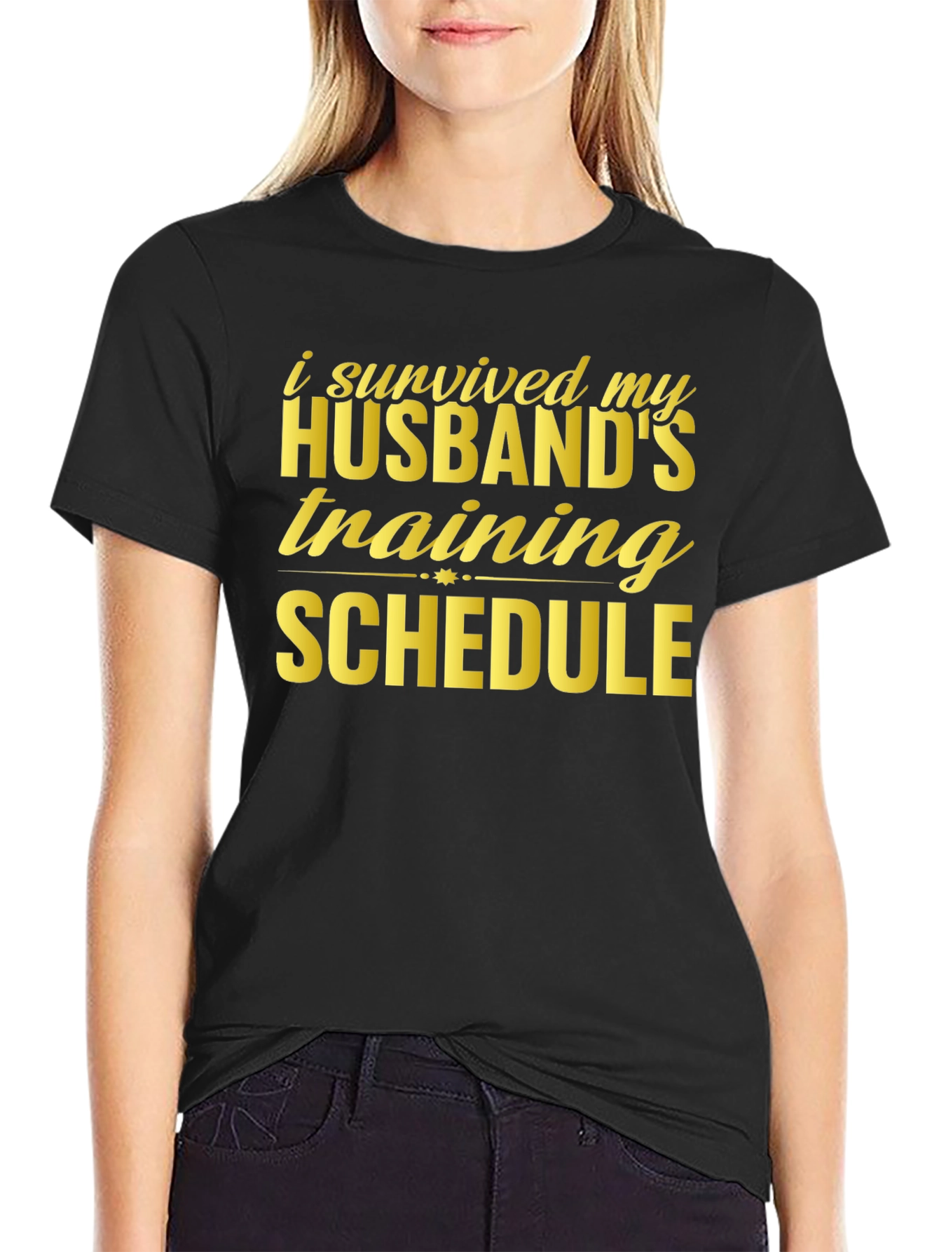 Husbands Training Schedule Survivor T-Shirt