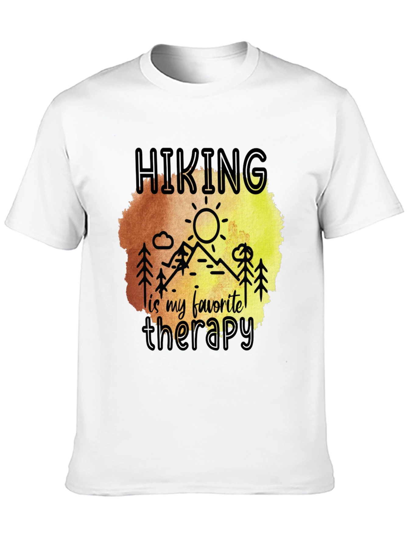 Hiking Therapy T-Shirt - Nature Lover Apparel