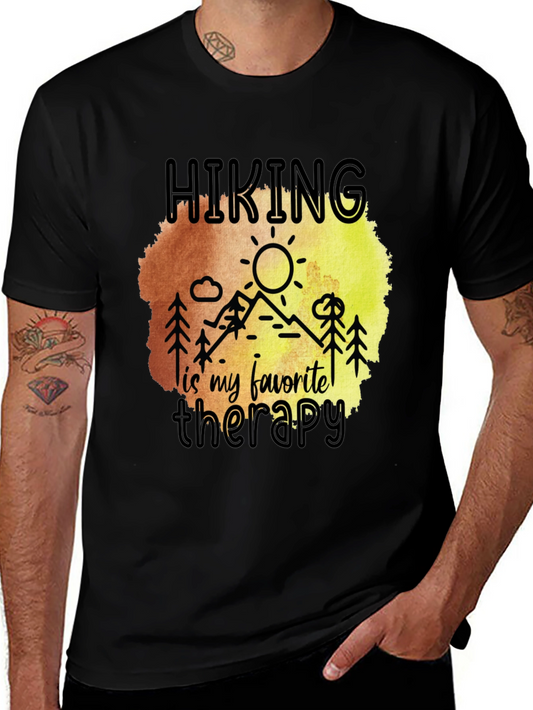 Hiking Therapy T-Shirt - Nature Lover Apparel