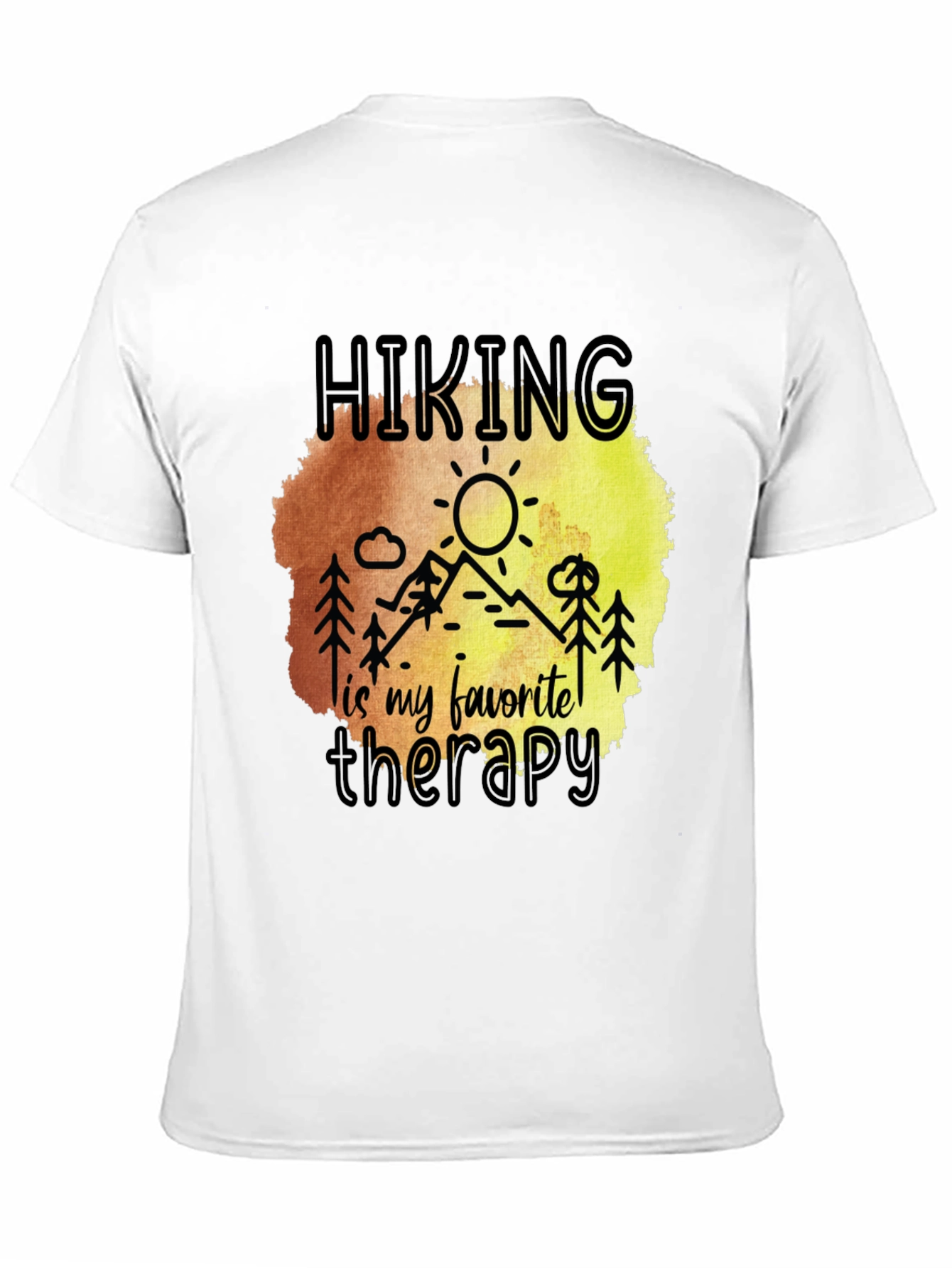 Hiking Therapy T-Shirt - Nature Lover Apparel