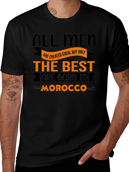 All Men Are Created Equal Morocco T-Shirt