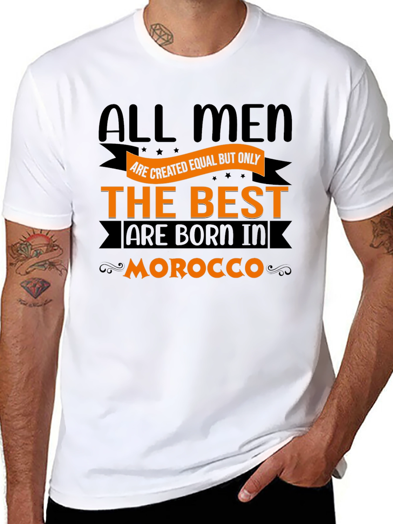 All Men Are Created Equal Morocco T-Shirt