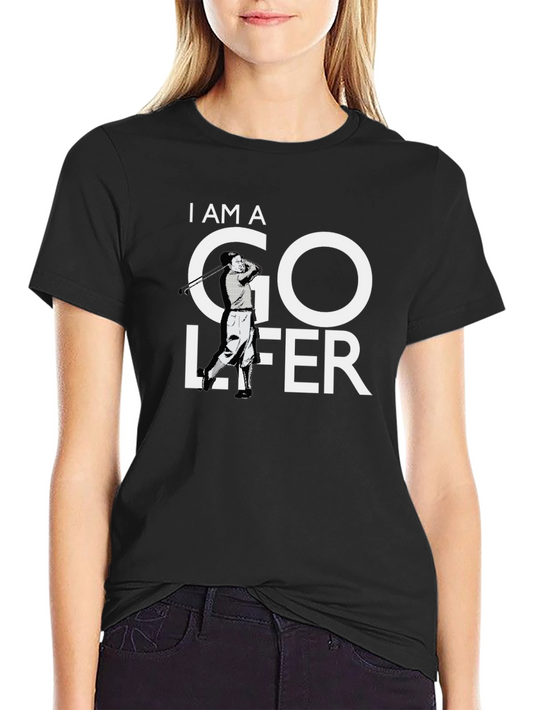 I AM A Golfer T-Shirt Golfing Tee