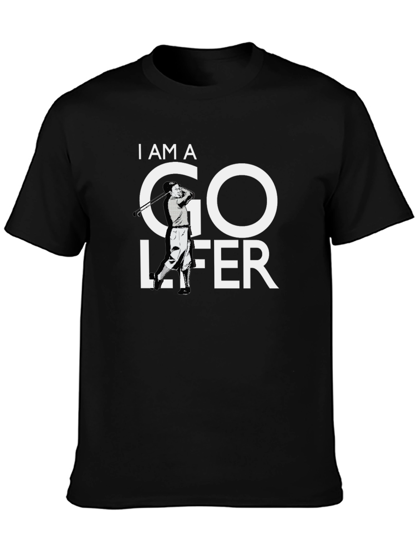 I AM A Golfer T-Shirt Golfing Tee
