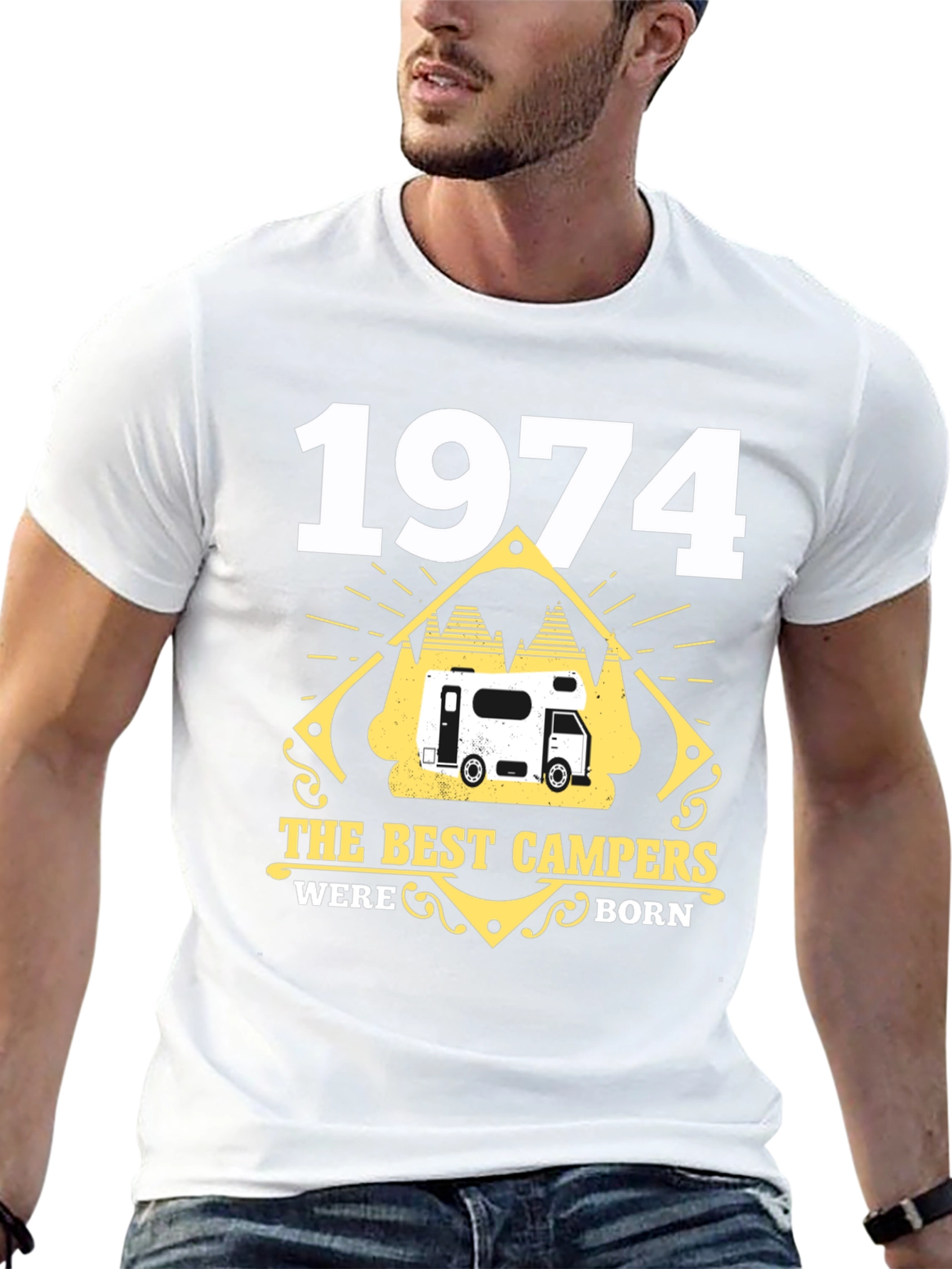 1974 Best Campers Born T-Shirt
