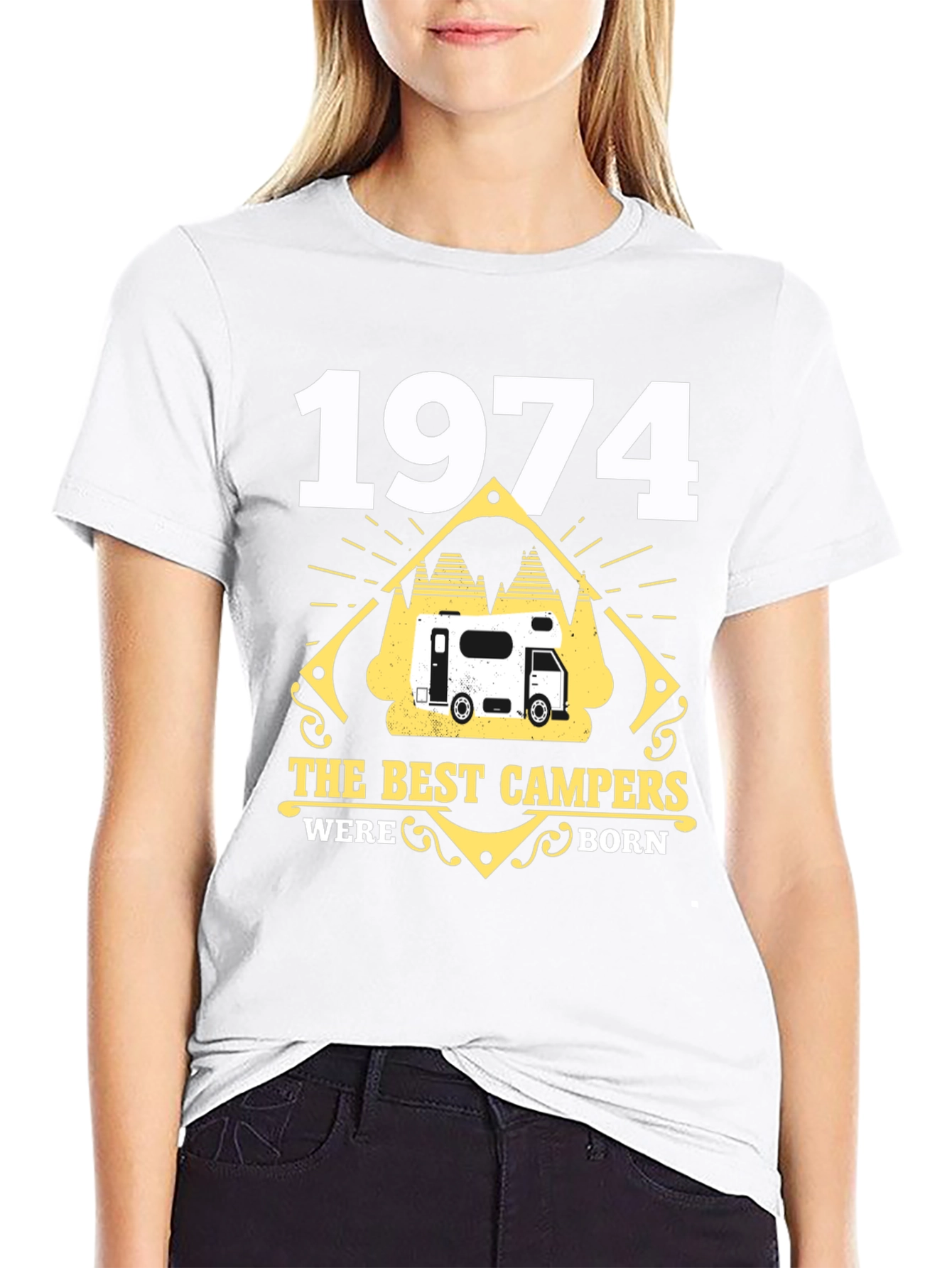 1974 Best Campers Born T-Shirt