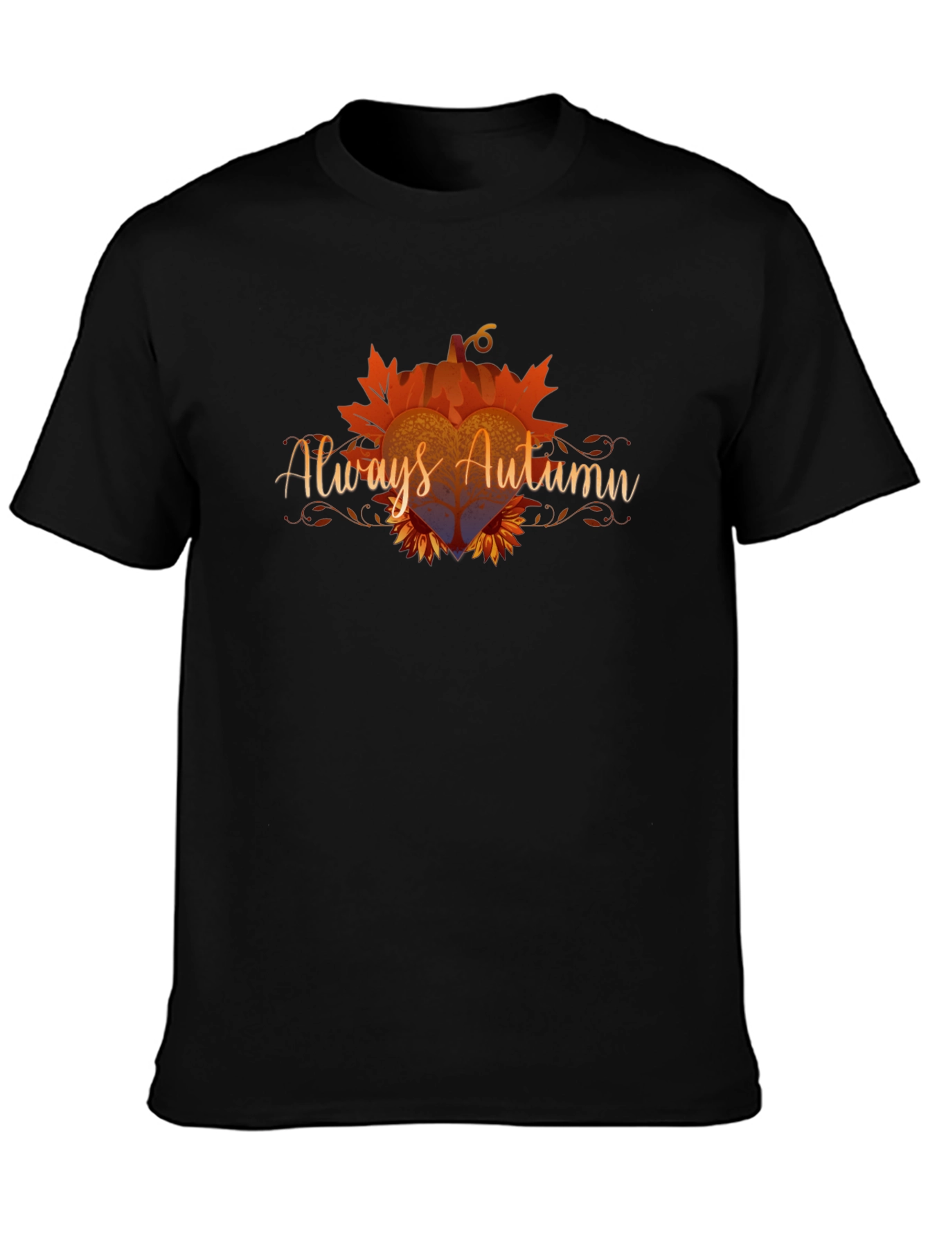 Always Autumn Graphic Tee - Fall Season Shirt