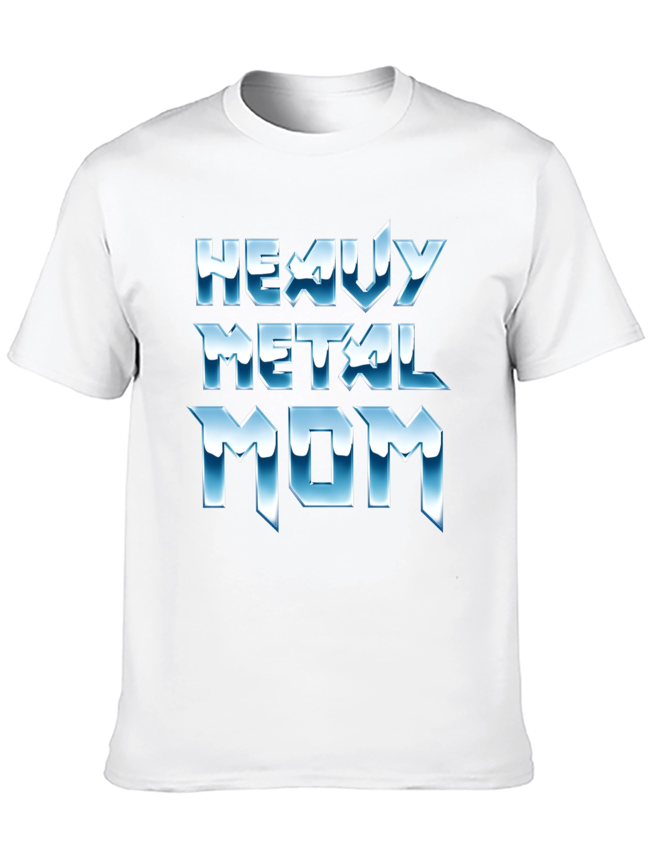 Heavy Metal Mom Graphic Tee - Cool Black T-Shirt