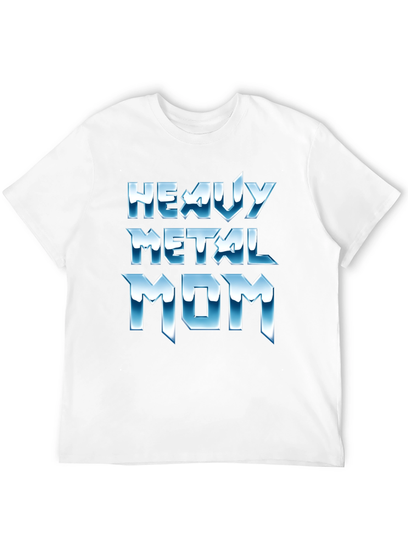 Heavy Metal Mom Graphic Tee - Cool Black T-Shirt