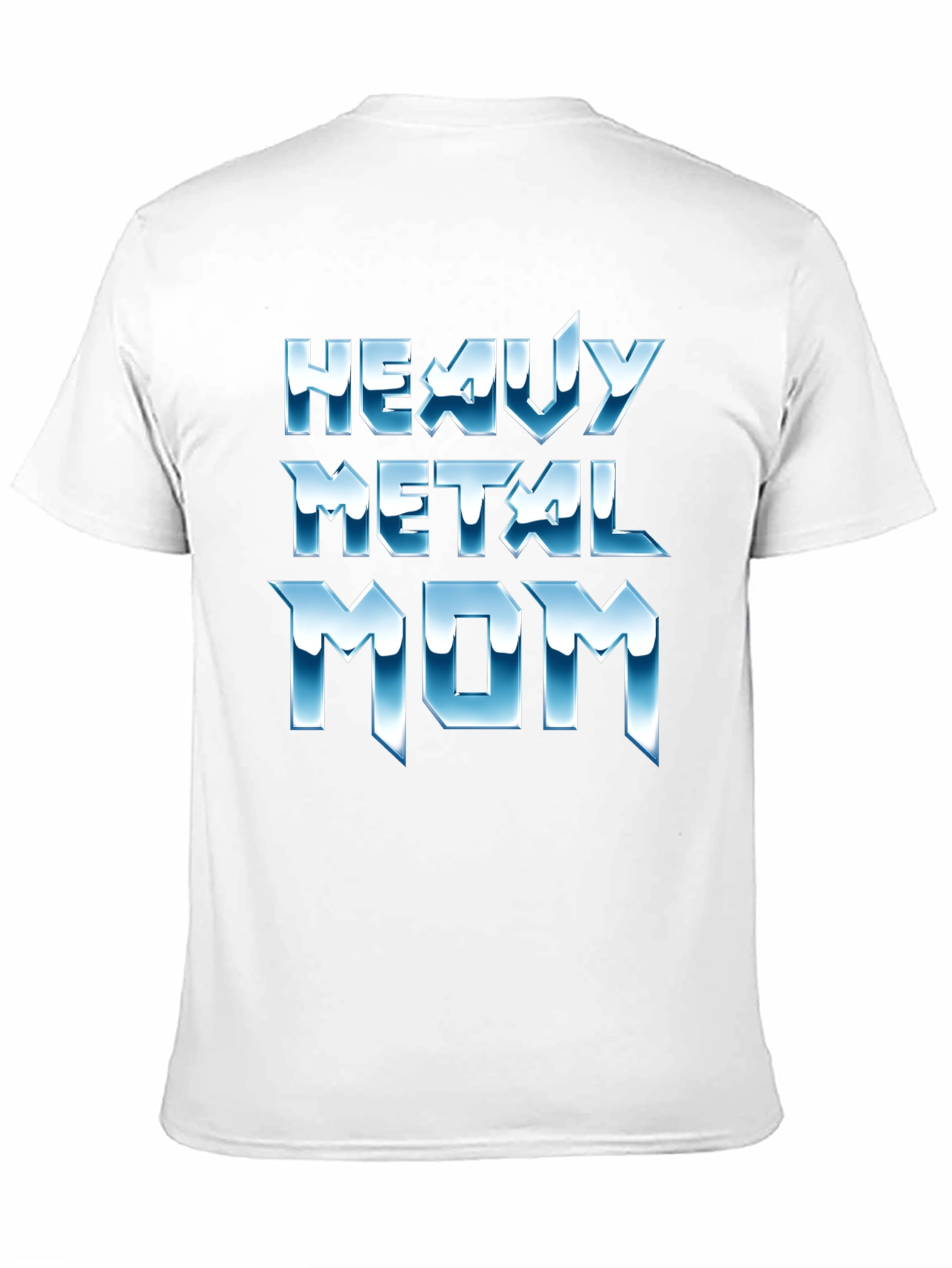 Heavy Metal Mom Graphic Tee - Cool Black T-Shirt
