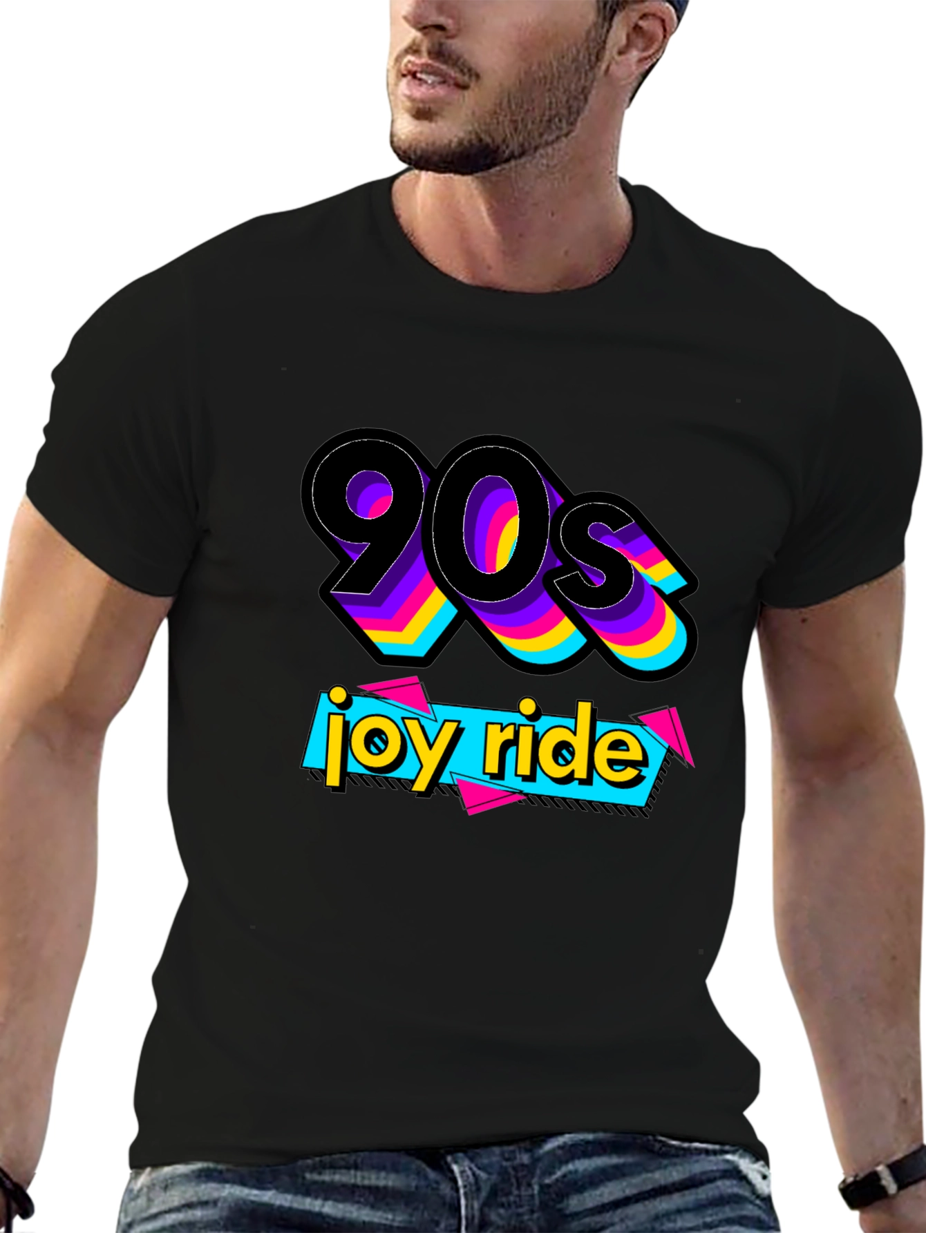 90s Joy Ride Graphic Tee - Retro Style