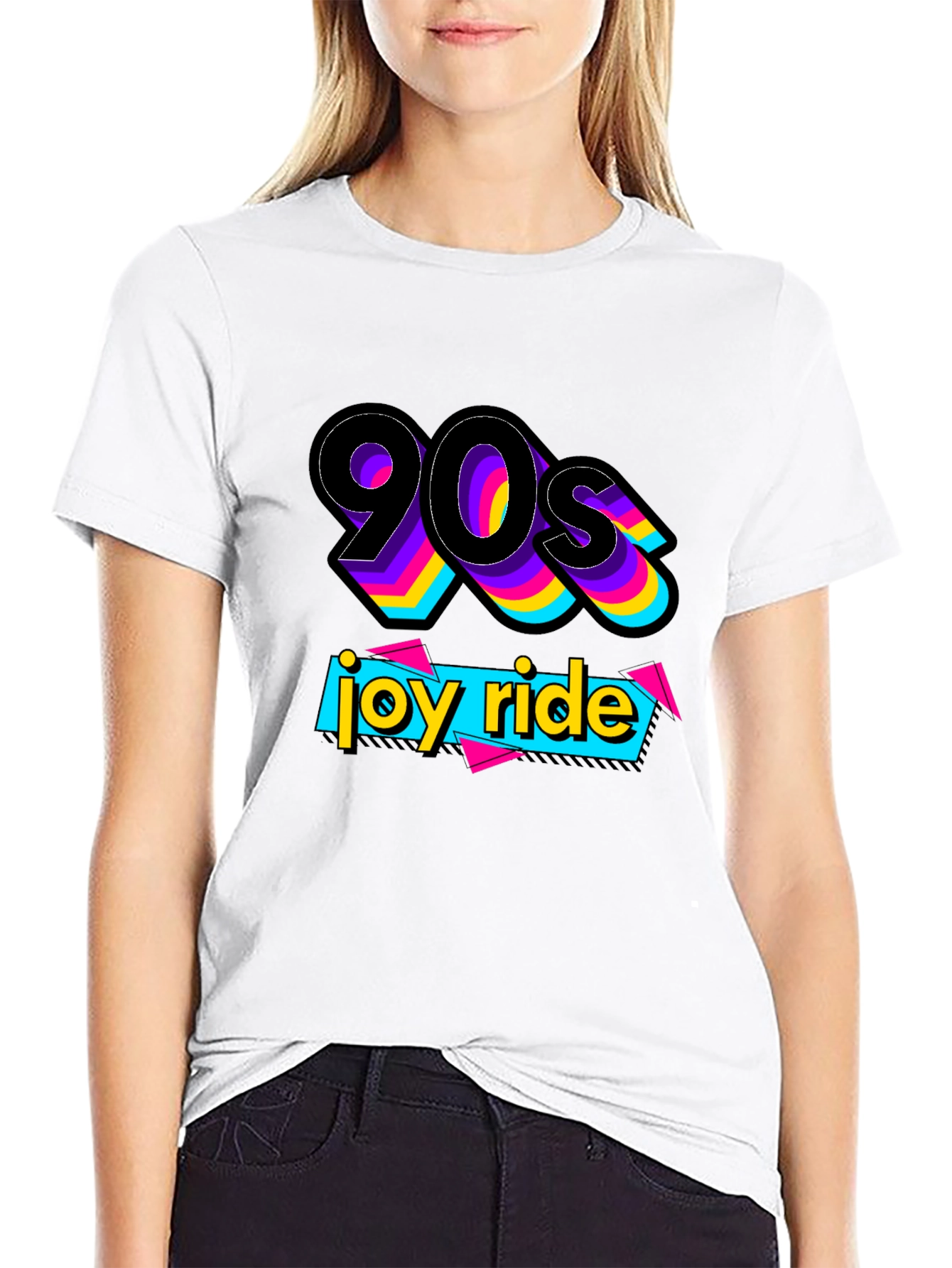 90s Joy Ride Graphic Tee - Retro Style