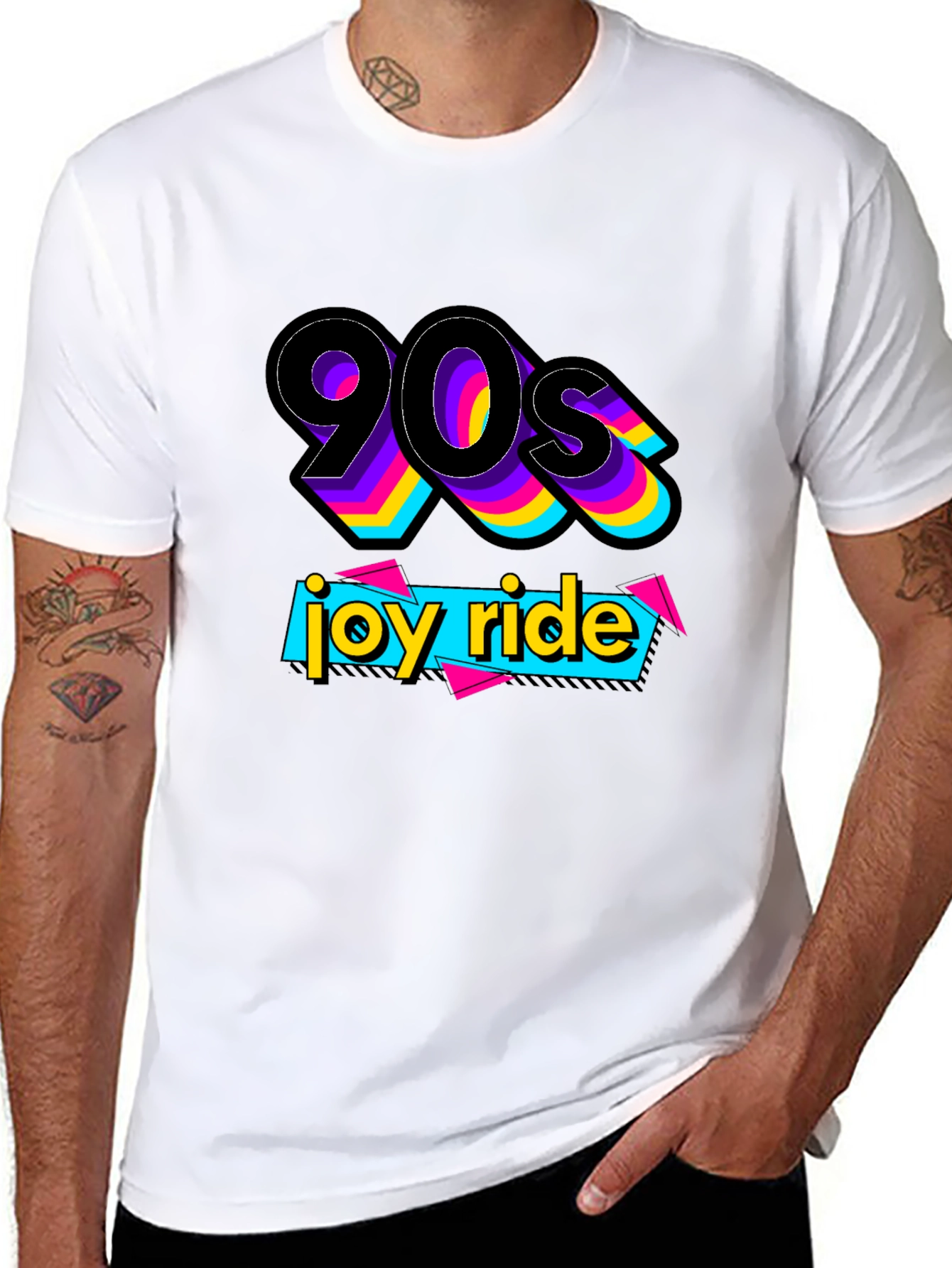 90s Joy Ride Graphic Tee - Retro Style