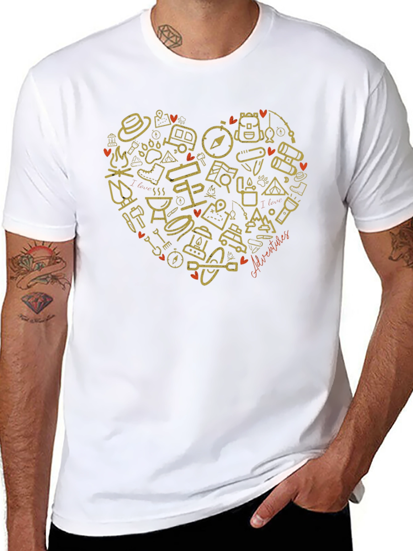 Adventurer Heart Graphic Tee