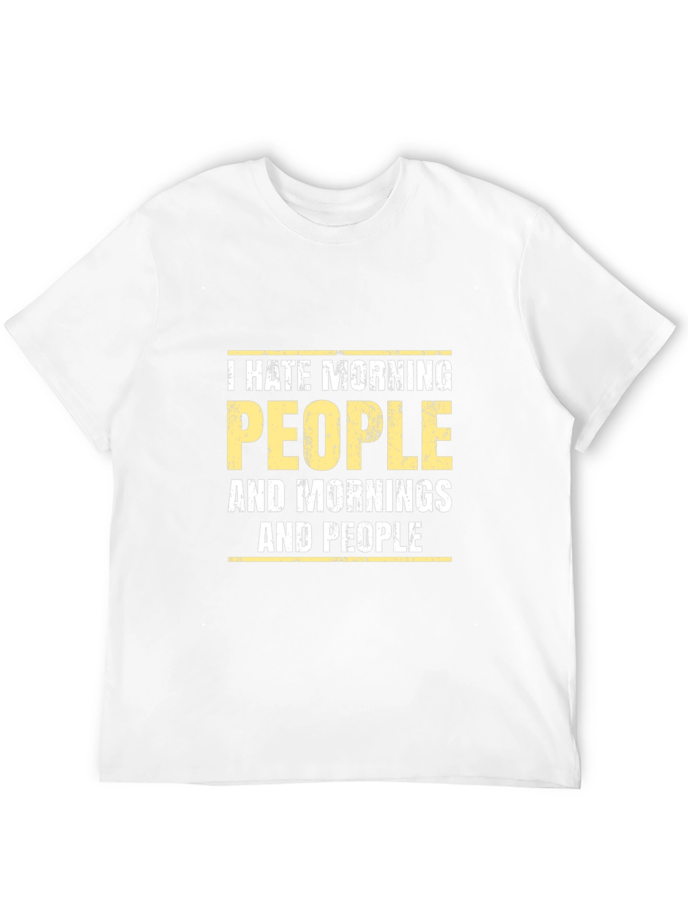I Hate Morning People Graphic T-Shirt