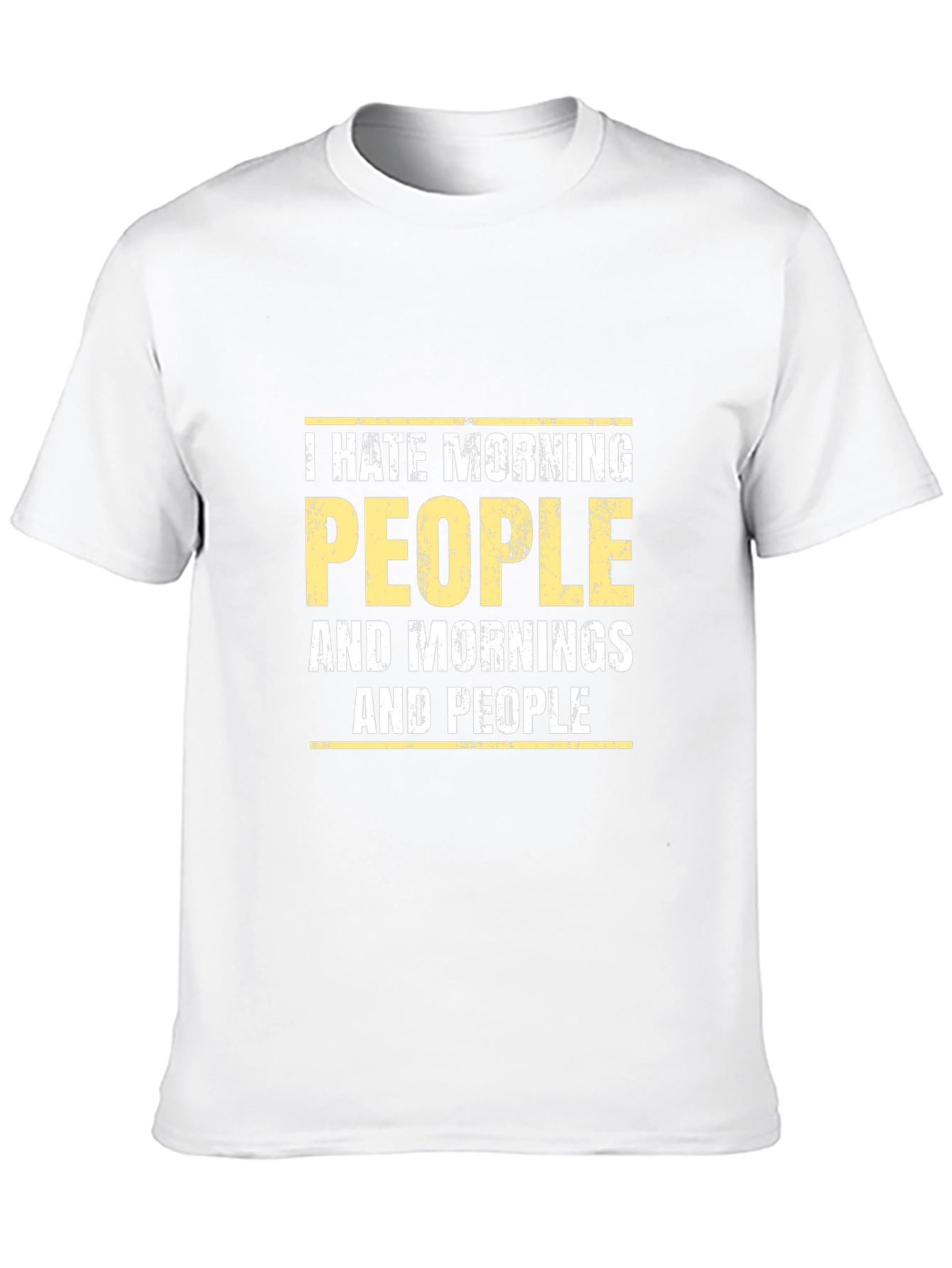 I Hate Morning People Graphic T-Shirt