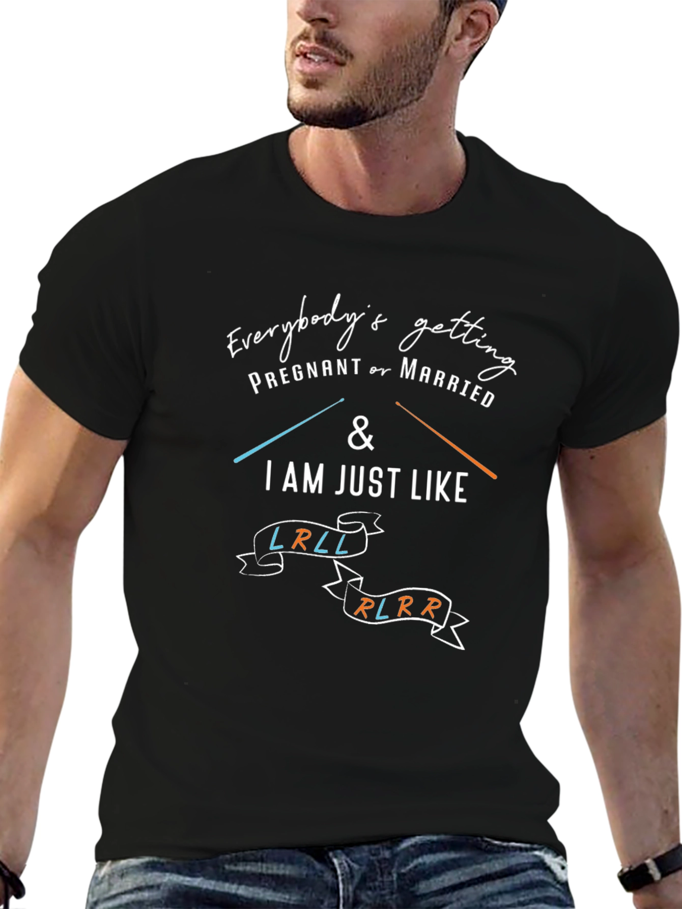 Humorous LRLL RLRL T-Shirt