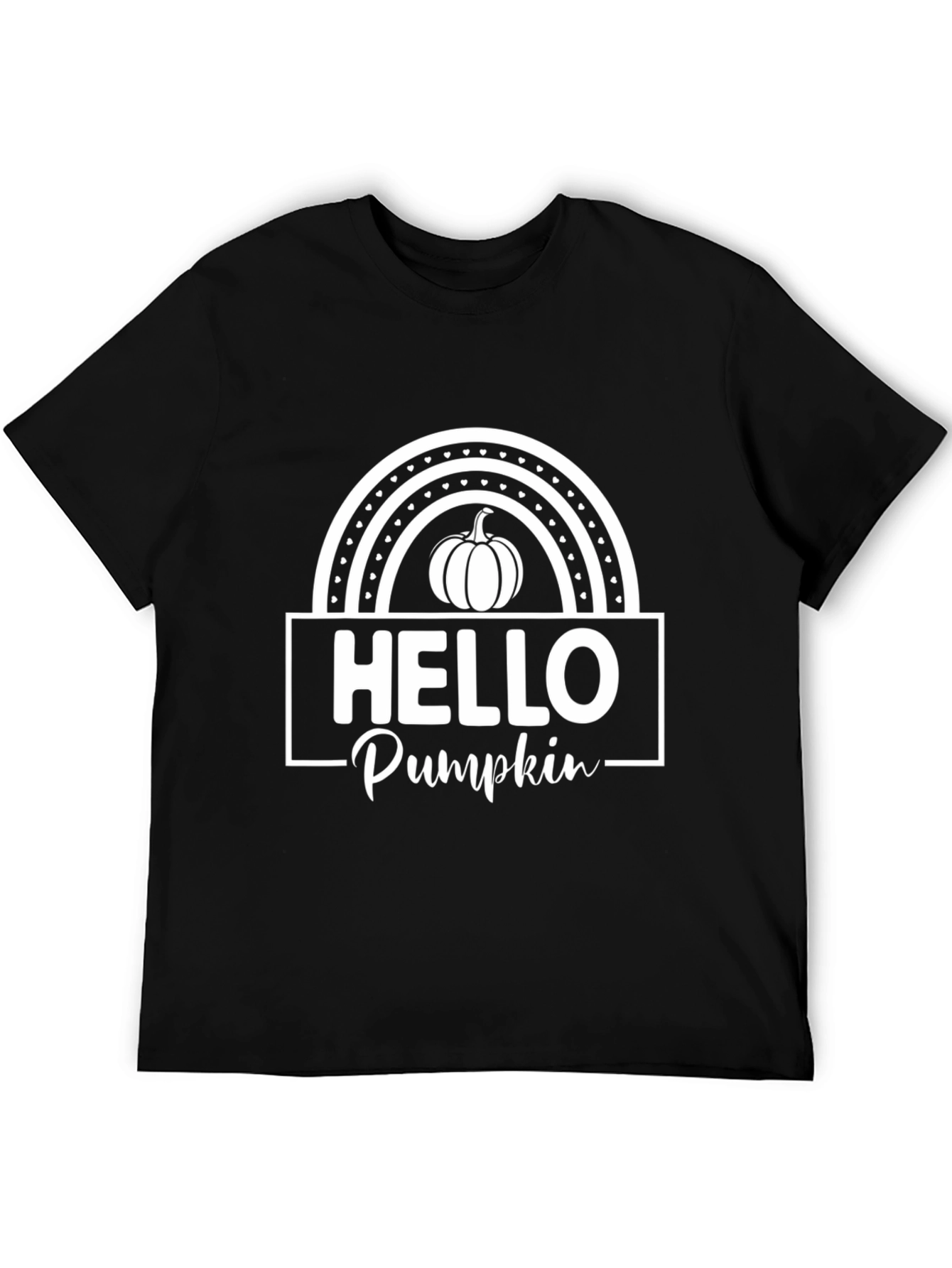 Hello Pumpkin Graphic Tee - Fall T-Shirt