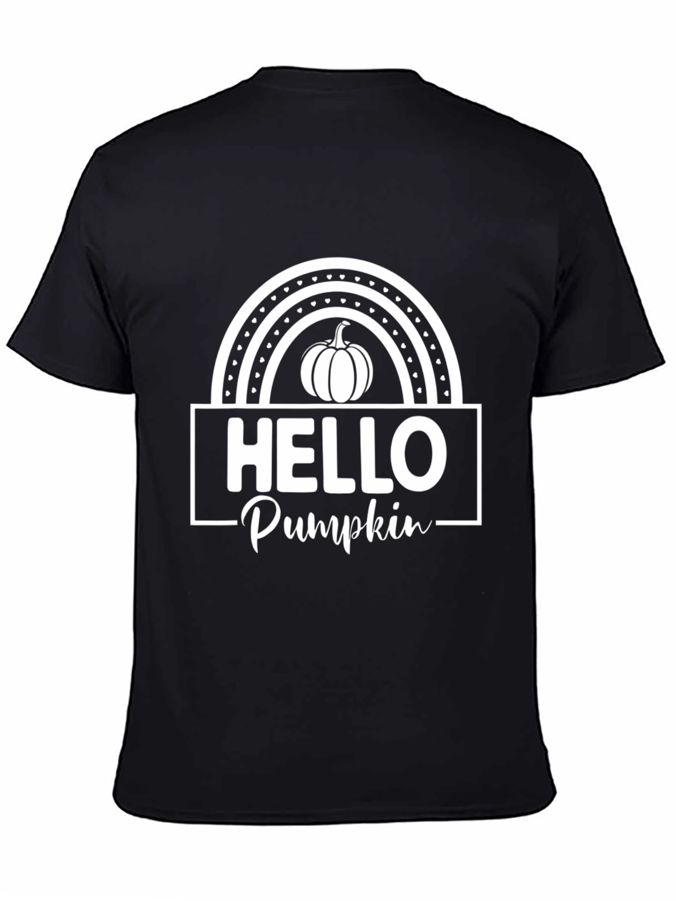 Hello Pumpkin Graphic Tee - Fall T-Shirt