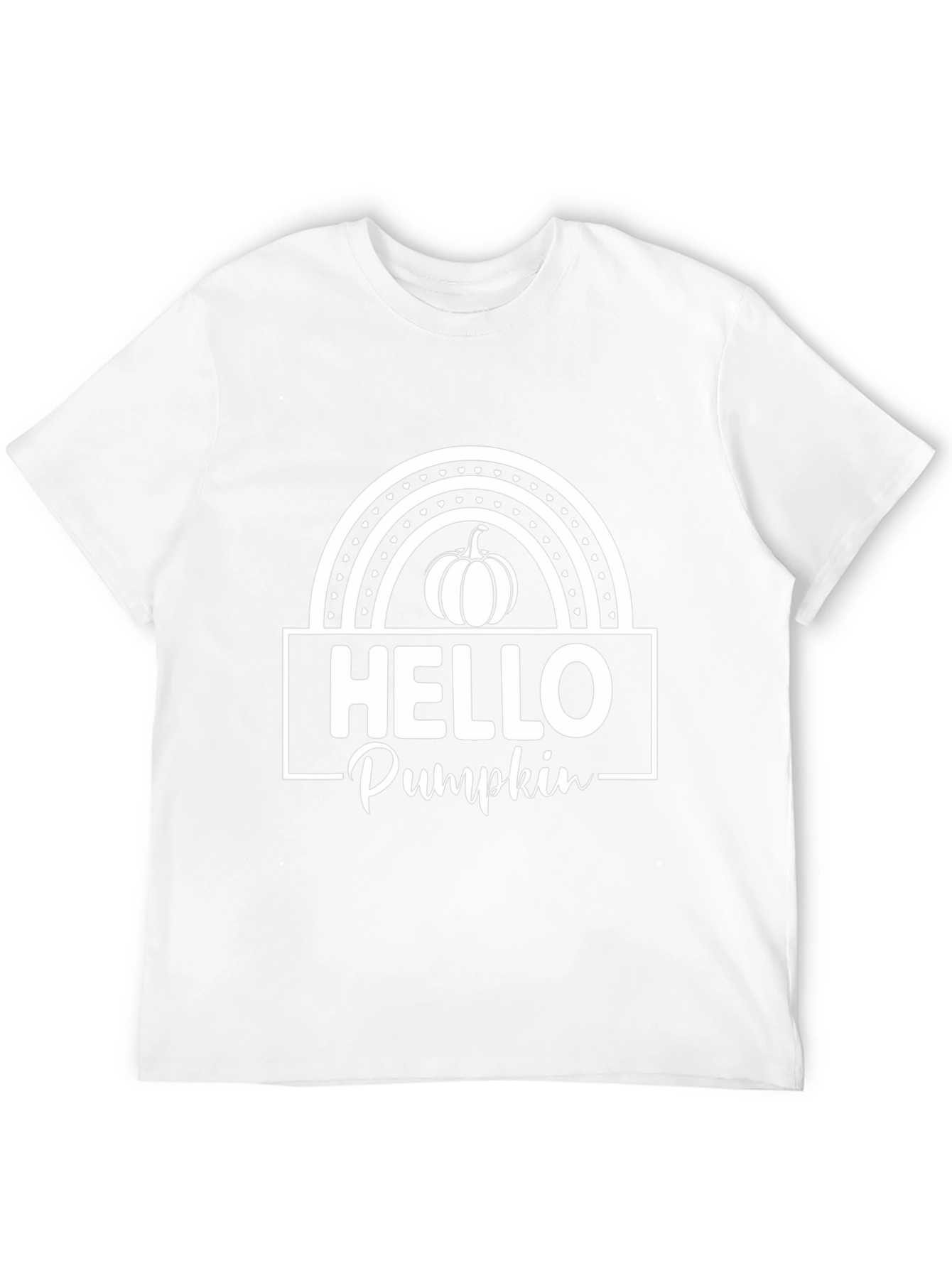 Hello Pumpkin Graphic Tee - Fall T-Shirt