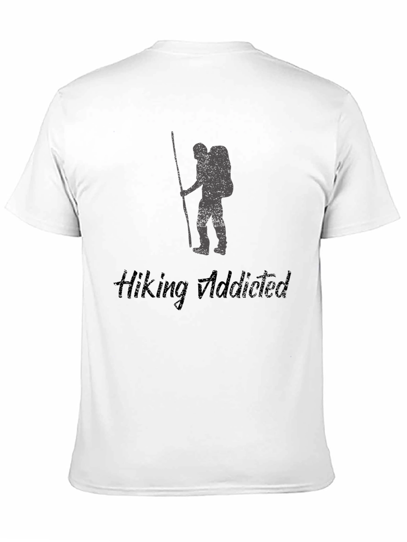 Hiking Addicted Black T-Shirt