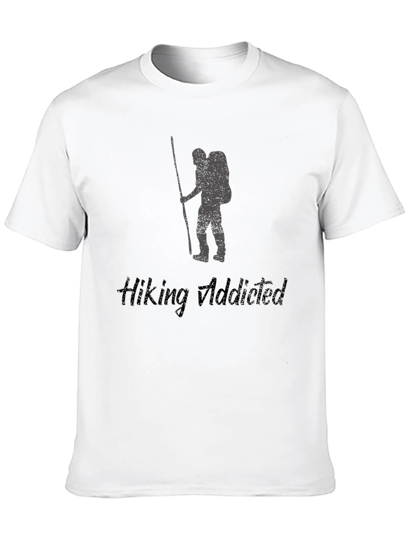 Hiking Addicted Black T-Shirt