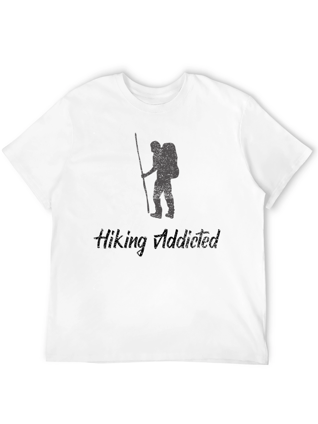 Hiking Addicted Black T-Shirt