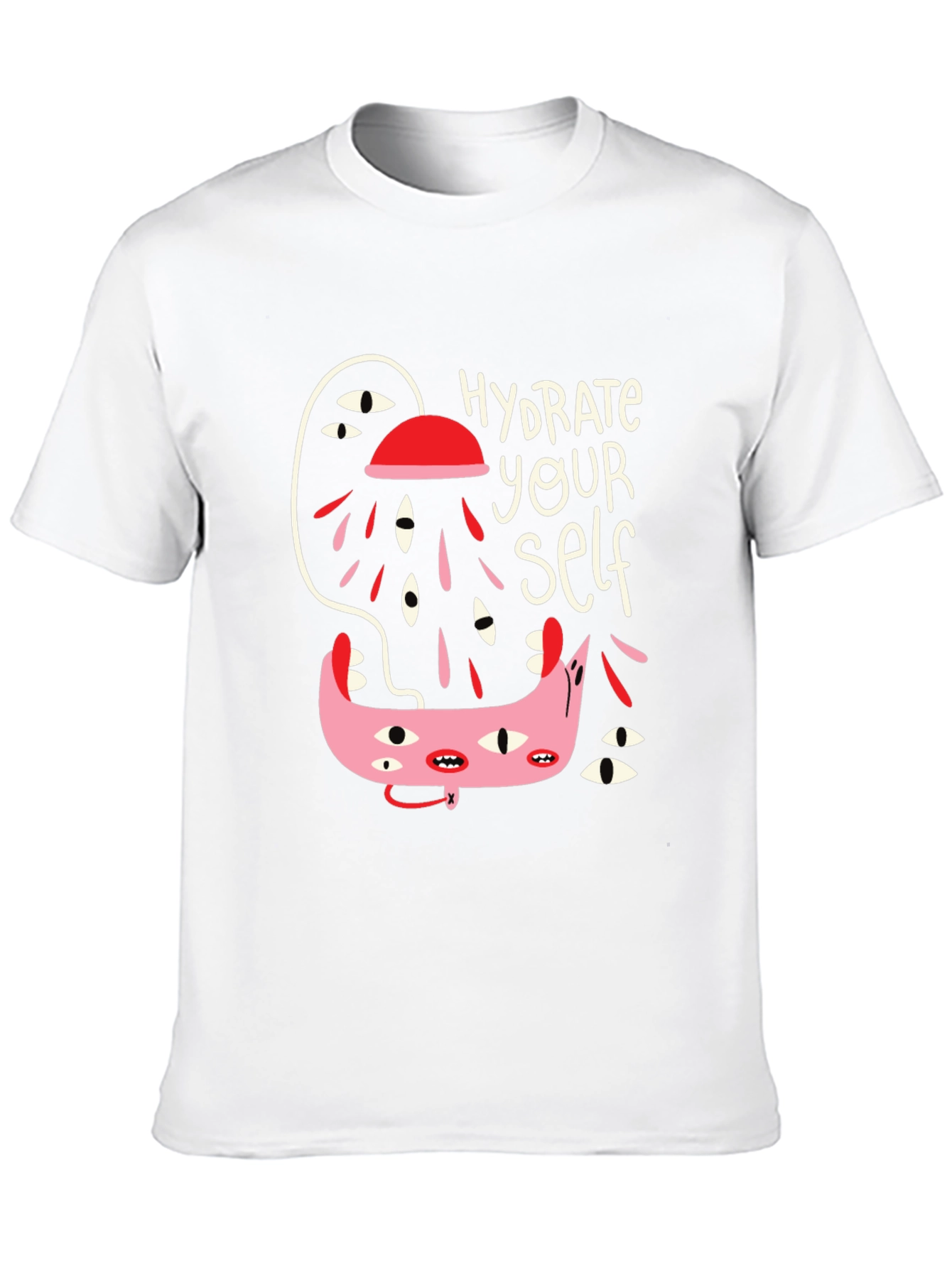 Hydrate Yourself Black Graphic Tee