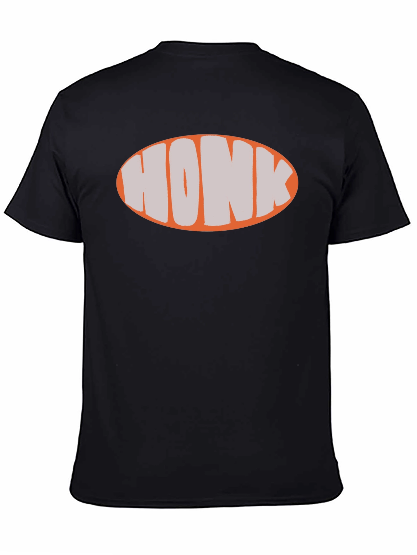 Honk Oval Graphic T-Shirt - Trendy and Casual