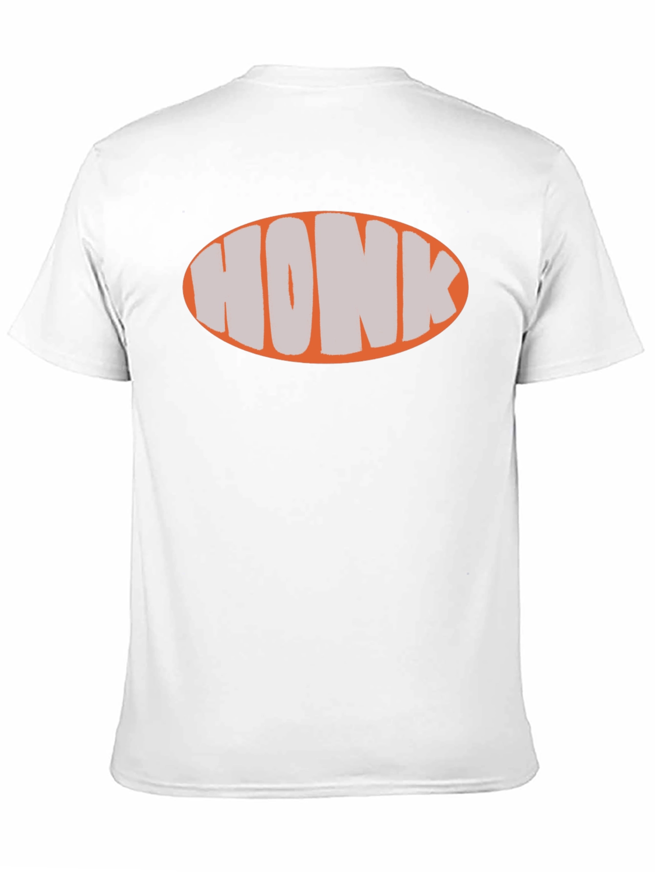 Honk Oval Graphic T-Shirt - Trendy and Casual