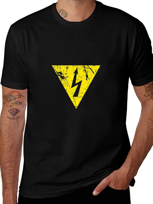 High Voltage Graphic T-Shirt - Black