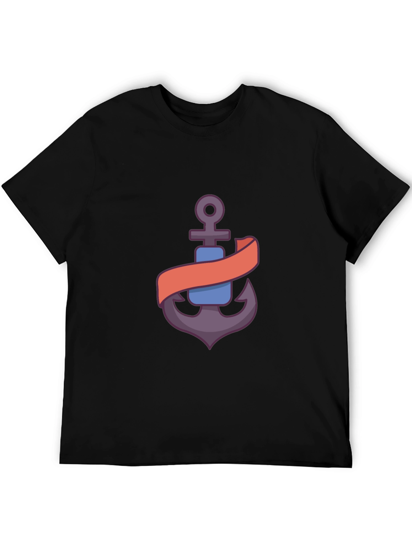 Anchor Graphic Black T-Shirt