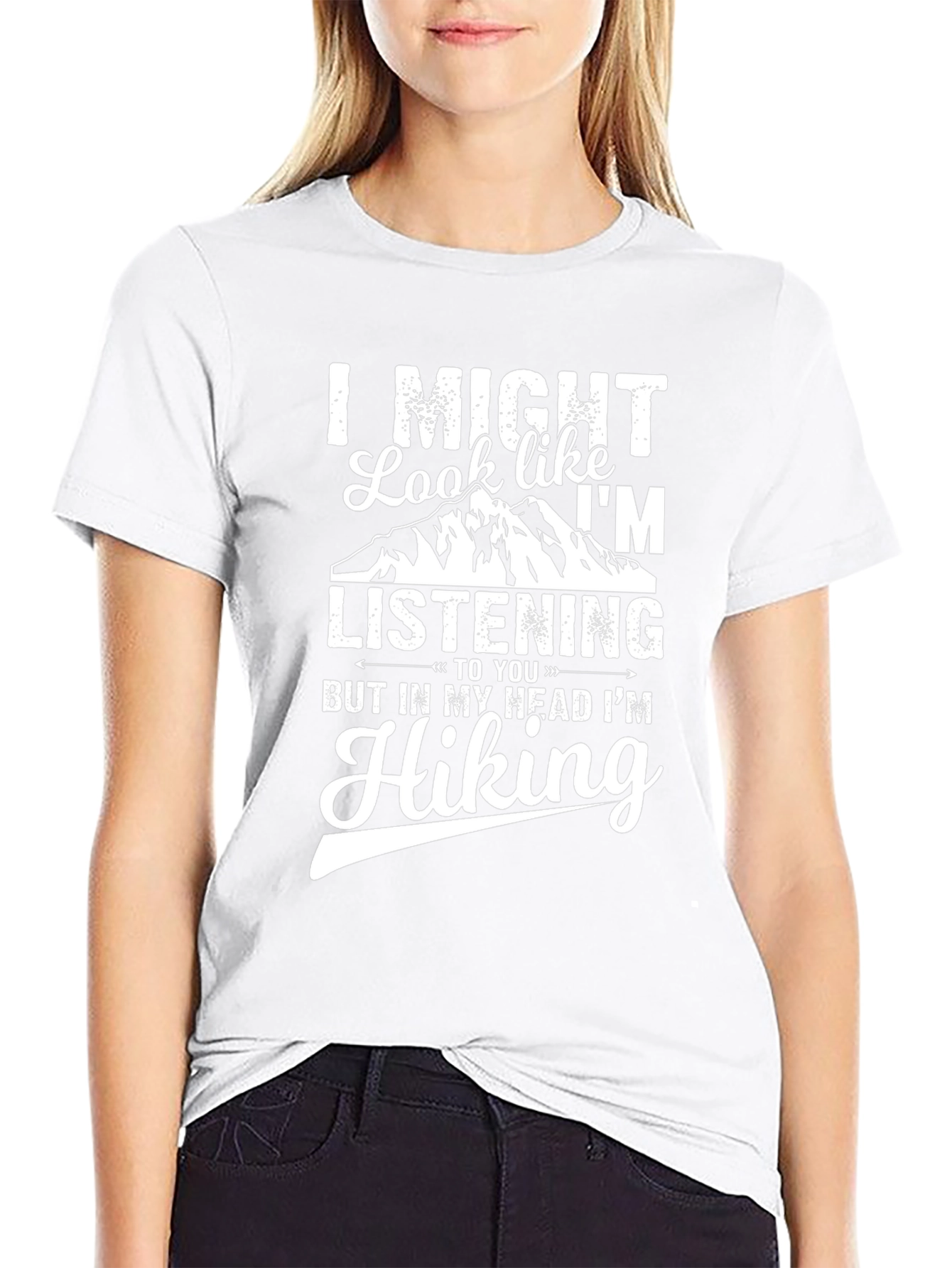 Hiking Dreamer T-Shirt Funny Mountain Tee