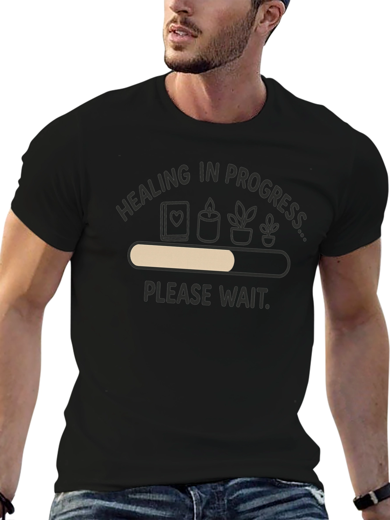 Healing In Progress T-Shirt - Mindfulness & Self-Care