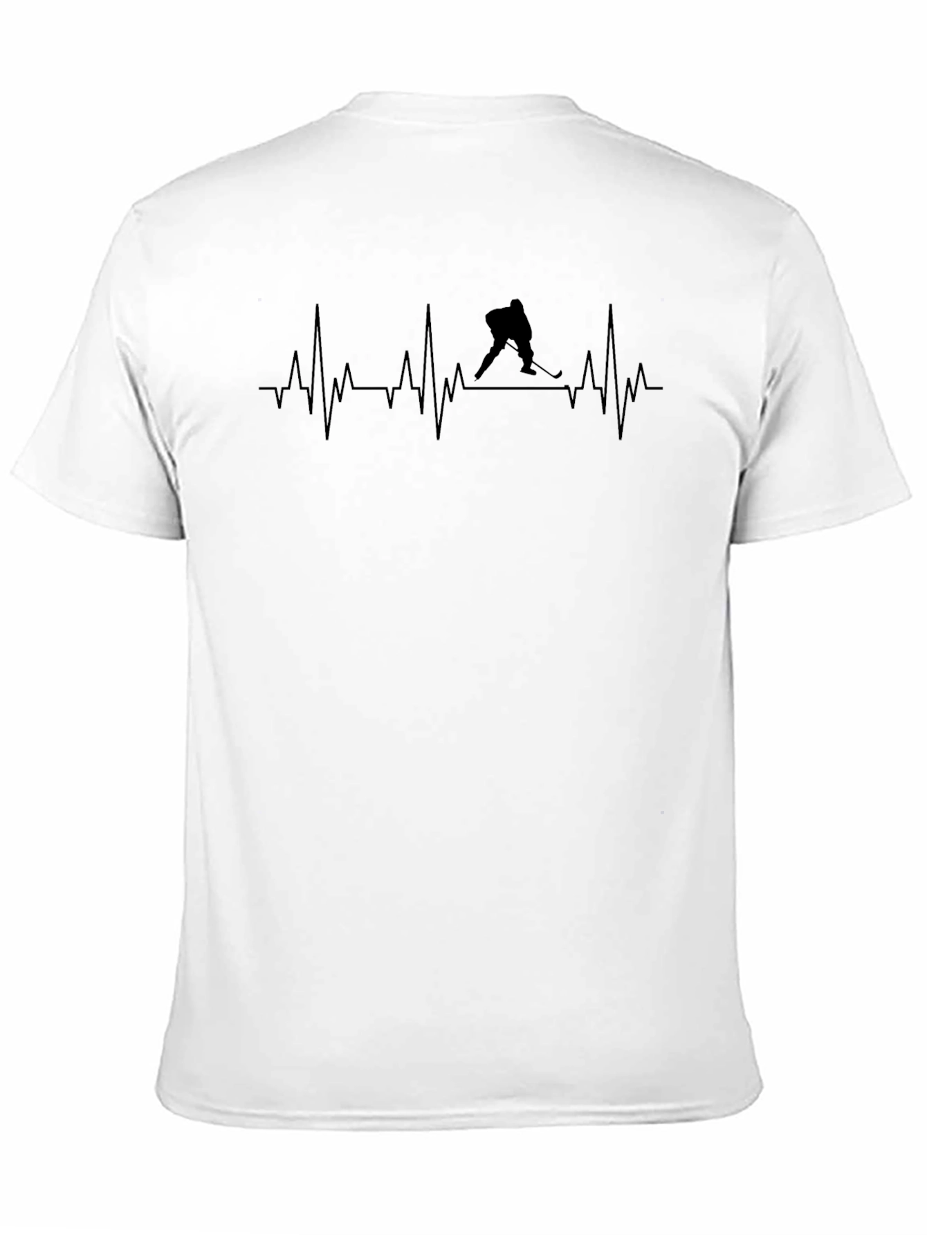 Hockey Heartbeat T-Shirt - Unique Hockey Lover Gift