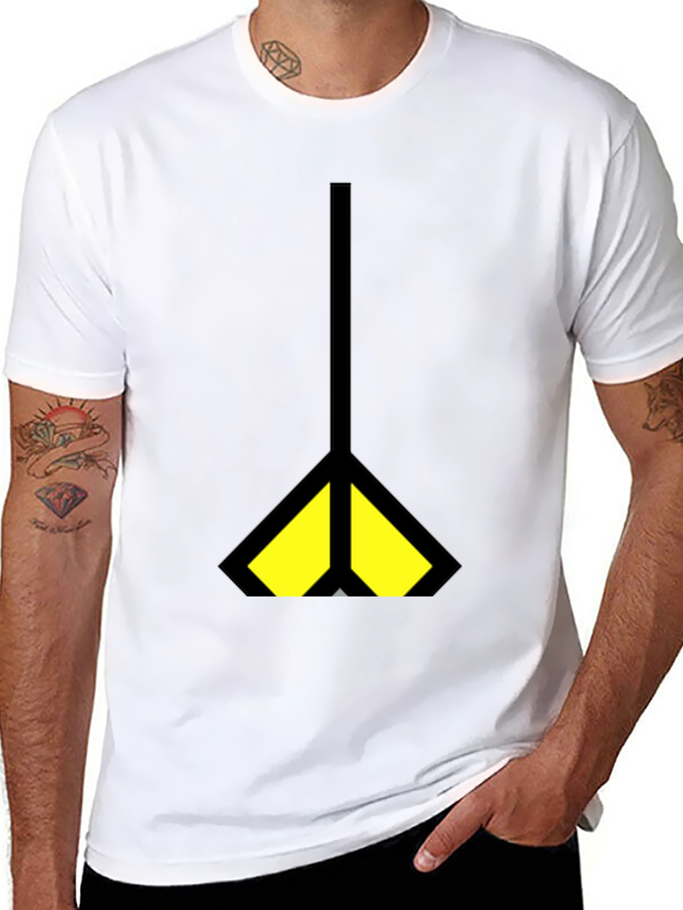 Abstract Geometric T-Shirt - Modern Design