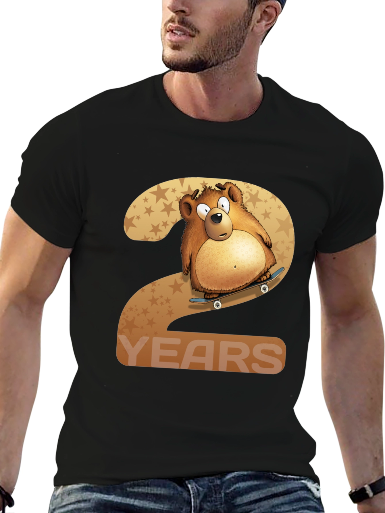 2 Years Old Birthday Bear T-Shirt