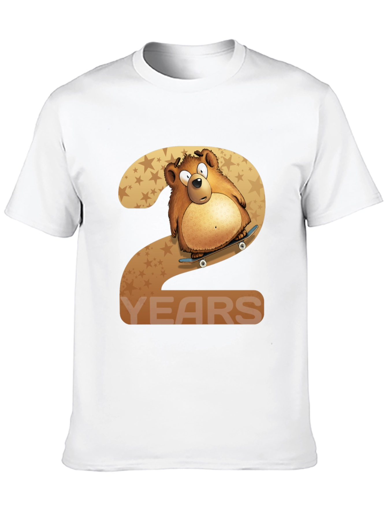2 Years Old Birthday Bear T-Shirt