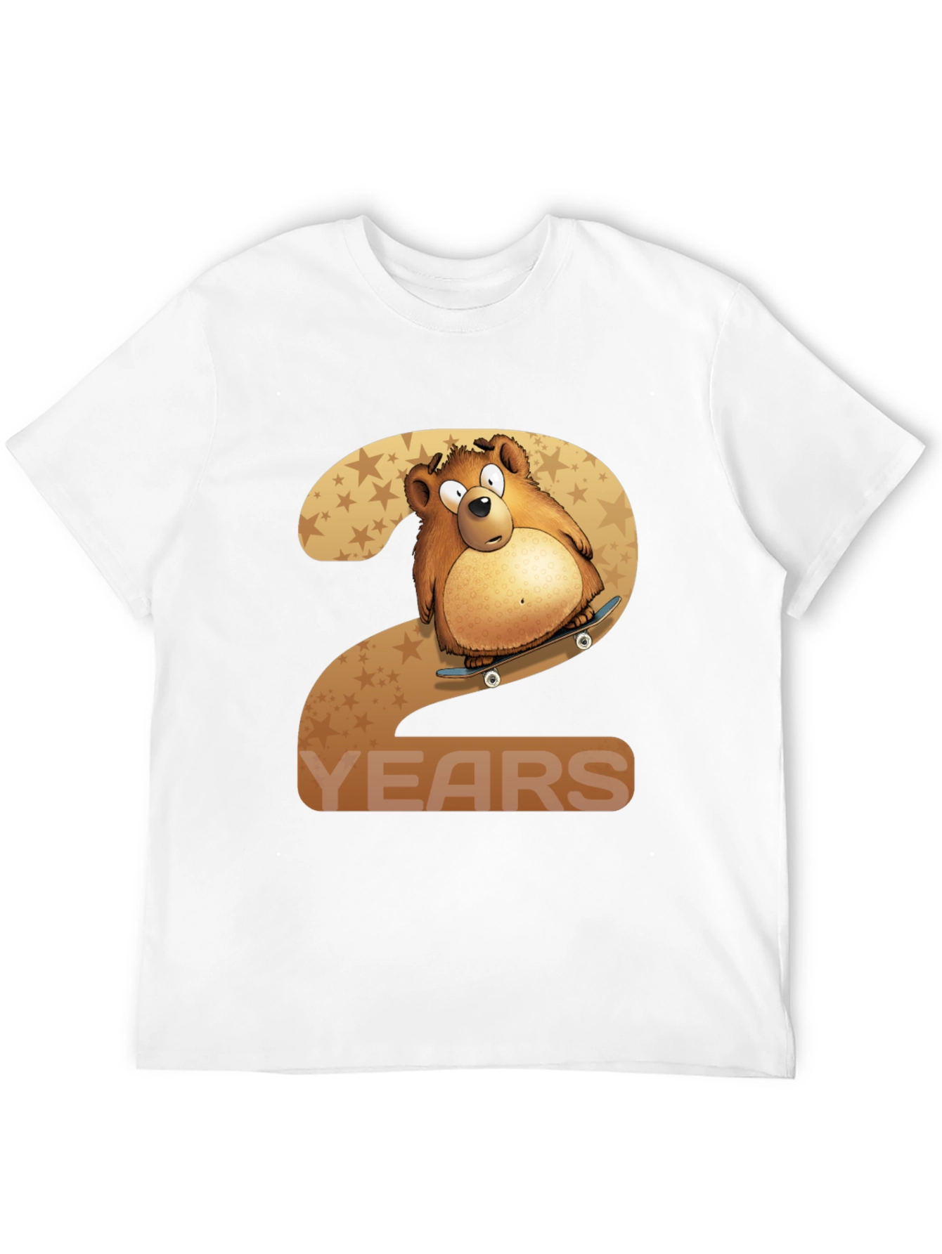 2 Years Old Birthday Bear T-Shirt